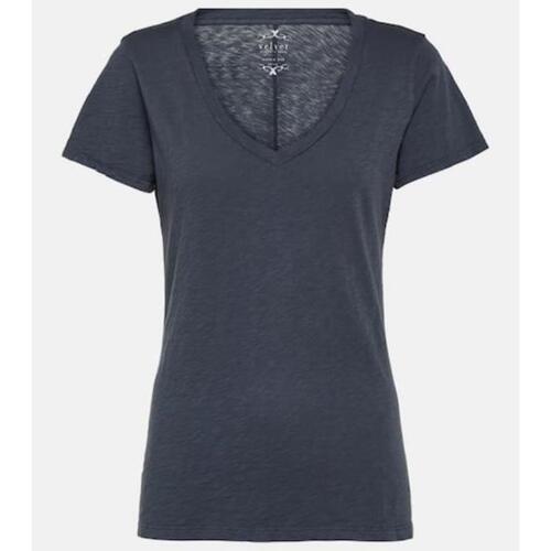 Velvet 티셔츠 LILITH` 코튼 져지 셔츠 24SS P00904702