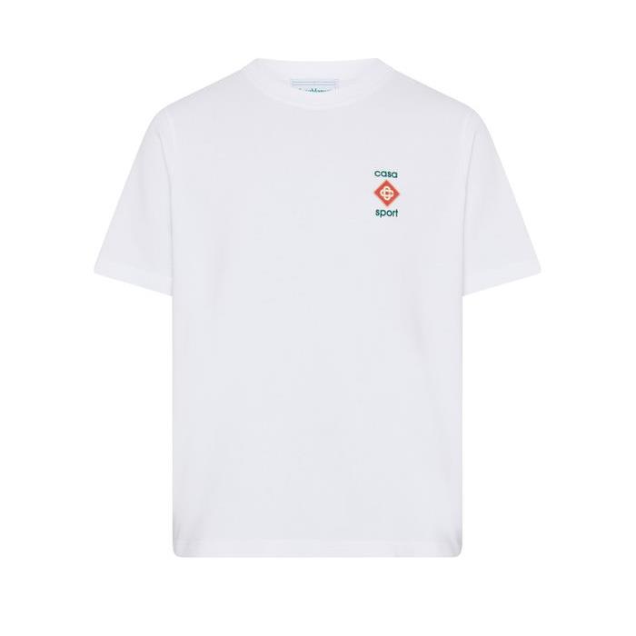 카사블랑카 남자티셔츠 숏 24SS CAA73NCCWHT