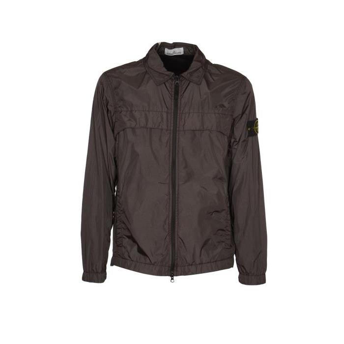 스톤아일랜드 크링클 지퍼 셔츠 재킷 남자자켓 24SS 801510522 V0065