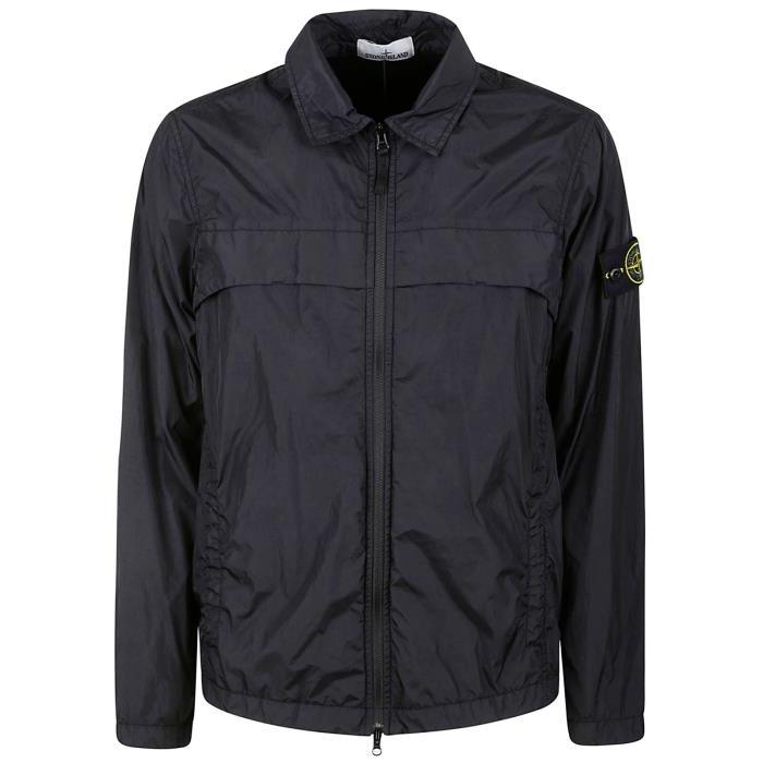 스톤아일랜드 크링클 지퍼 셔츠 재킷 남자자켓 24SS 801510522 V0029