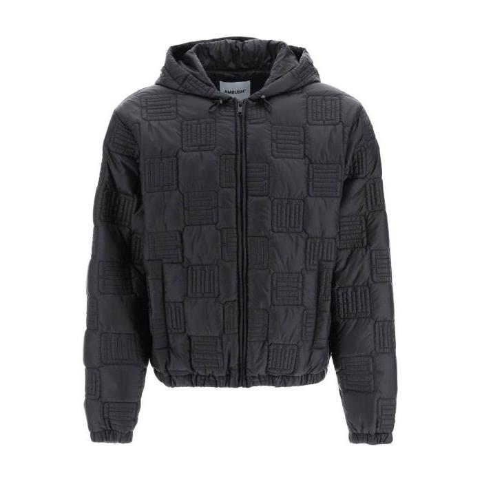 엠부쉬 모노그램 집업 퀼팅 재킷 남자자켓 24SS BMEA038F22FAB001 1000