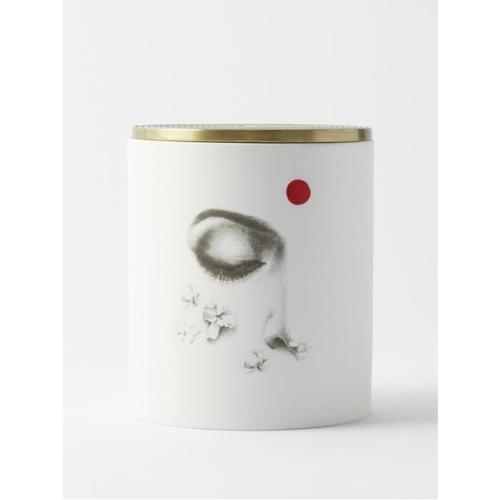 L’Objet JASMIN` No.6 트리플 DInde wick scented candle White