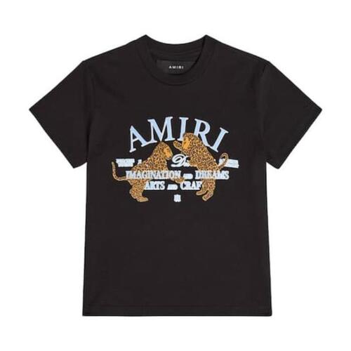 아미리 키즈 티셔츠 코튼 져지 셔츠 24SS P00897967