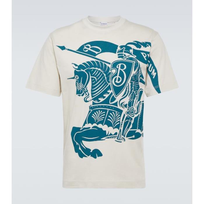 버버리 남자티셔츠 프린트 코튼 져지 셔츠 24SS P00957616