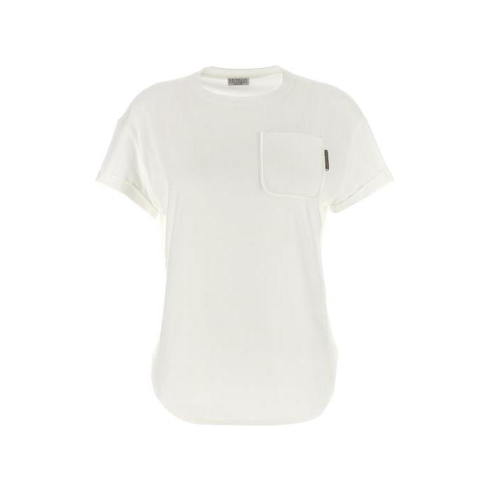 브루넬로쿠치넬리 티셔츠 포켓 셔츠 [NEWSEASON] WHITE M0T81EH900C6159